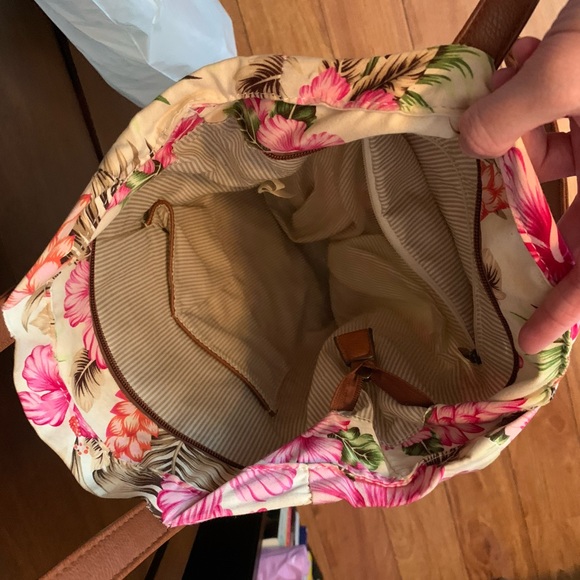 Floral beach bag - Picture 2 of 2